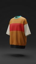 Signal Amber oversized shirt